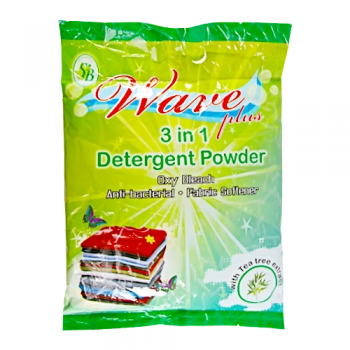 Wave Plus 3in1 Detergent Powder  1Kg